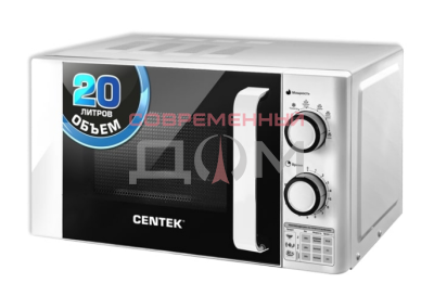 СВЧ-печь CENTEK CT-1585 белая / 20л, мех.упр, 700 Вт
